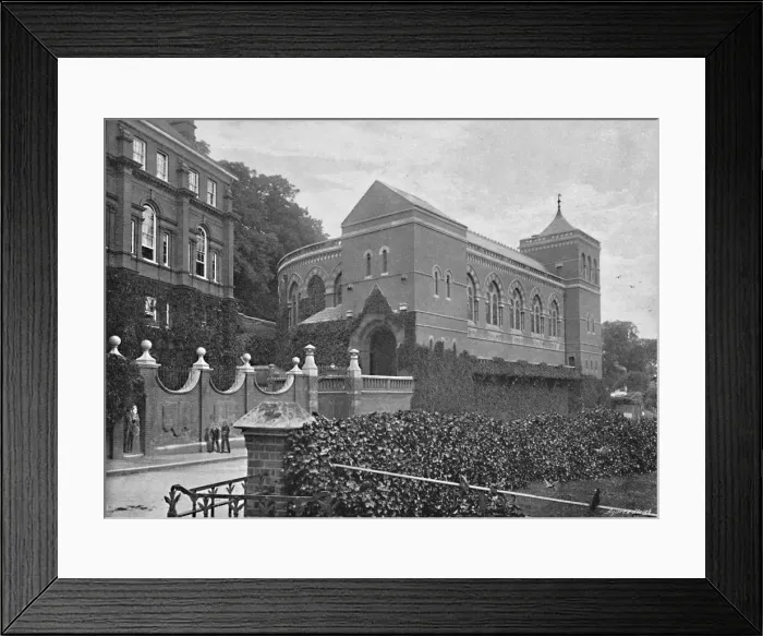Framed Print : Harrow, the Speech House, c1896. Artists: William Burges, Chester Vaughan Framed Print : Harrow, the Speech House, c1896. Artists: William Burges, Chester Vaughan