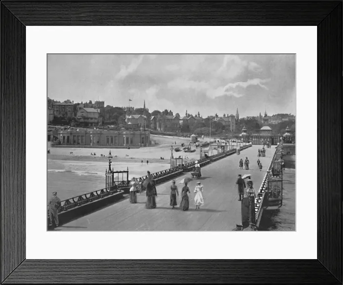 Framed Print : Bournemouth, c1896. Artist: William James Reed Framed Print : Bournemouth, c1896. Artist: William James Reed