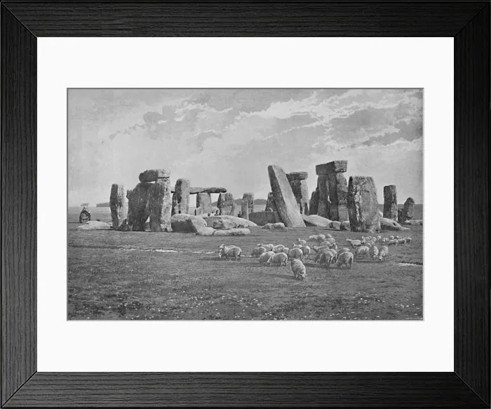 Framed Print : Stonehenge, 1944. Artist: Frith & Co Framed Print : Stonehenge, 1944. Artist: Frith & Co