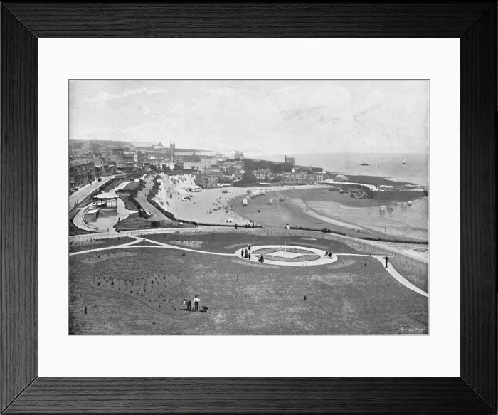 Framed Print : Broadstairs, c1896. Artist: George E Houghton Framed Print : Broadstairs, c1896. Artist: George E Houghton