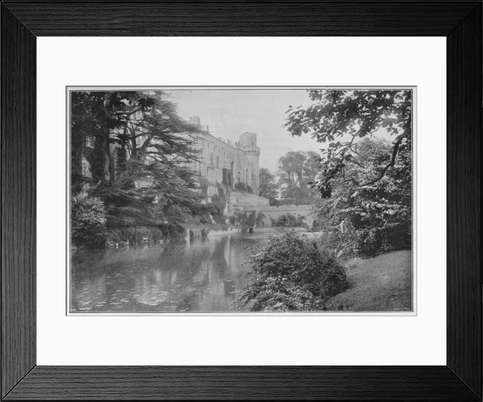 Framed Print : Warwick Castle, c1896. Artist: Frith & Co Framed Print : Warwick Castle, c1896. Artist: Frith & Co