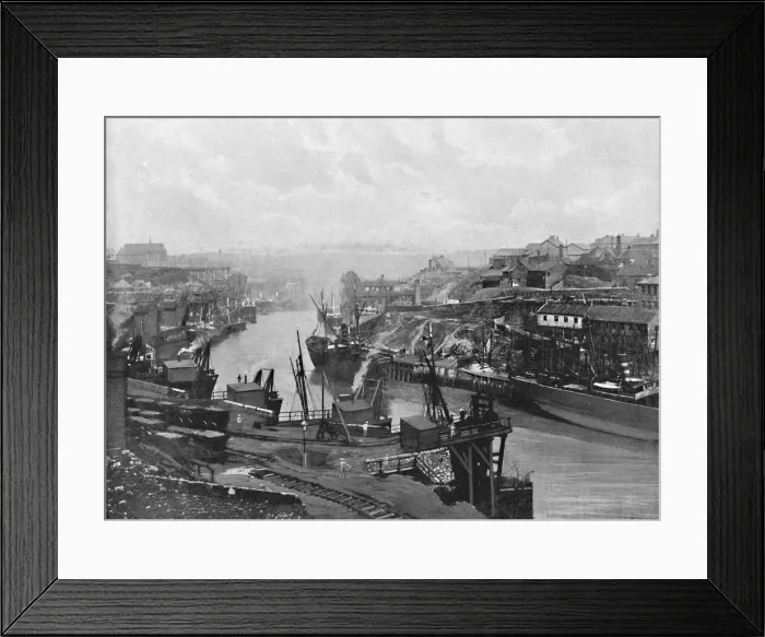 Framed Print : Sunderland, c1896. Artist: Poulton & Co Framed Print : Sunderland, c1896. Artist: Poulton & Co