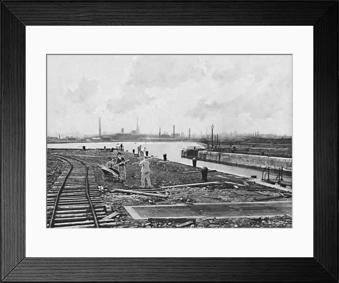 Framed Print : Preston, from the West, c1896. Artist: Arthur Winter Framed Print : Preston, from the West, c1896. Artist: Arthur Winter
