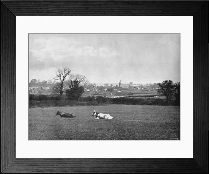 Framed Print : Southwell, c1896. Artist: HJ Bliss Framed Print : Southwell, c1896. Artist: HJ Bliss