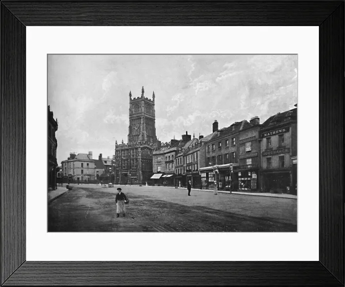 Framed Print : Cirencester, c1896. Artist: R Wilkinson Framed Print : Cirencester, c1896. Artist: R Wilkinson
