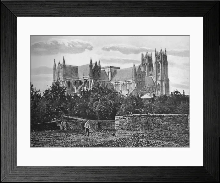 Framed Print : Beverley Minster, c1896. Artist: Frith & Co Framed Print : Beverley Minster, c1896. Artist: Frith & Co