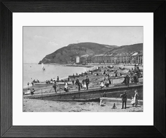 Framed Print : Aberystwith, c1896. Artist: ER Gyde Framed Print : Aberystwith, c1896. Artist: ER Gyde