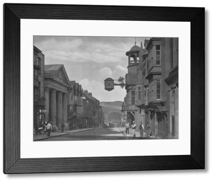 Framed Print : High Street, Guildford, c1896. Artist: Chester Vaughan Framed Print : High Street, Guildford, c1896. Artist: Chester Vaughan