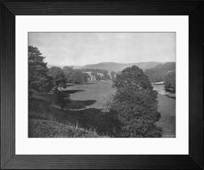 Framed Print : Bolton Abbey, c1896. Artist: Frith & Co Framed Print : Bolton Abbey, c1896. Artist: Frith & Co