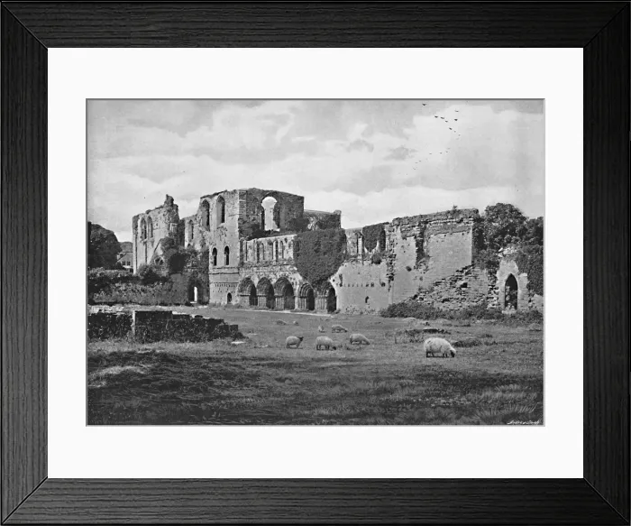 Framed Print : Furness Abbey, c1896. Artist: Green Brothers Framed Print : Furness Abbey, c1896. Artist: Green Brothers