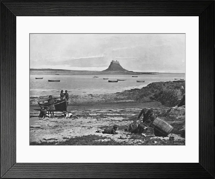 Framed Print : Holy Island, c1896. Artist: M Aunty Framed Print : Holy Island, c1896. Artist: M Aunty