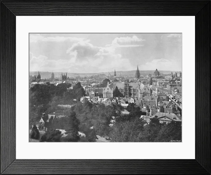 Framed Print : Oxford, c1896. Artist: Charles Gillman & Co Framed Print : Oxford, c1896. Artist: Charles Gillman & Co