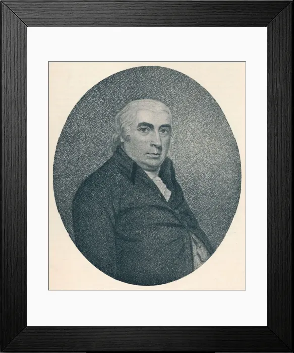 Framed Print : William Seward, F. R. S. (b. 1747, d. 1799), 1907 Framed Print : William Seward, F. R. S. (b. 1747, d. 1799), 1907