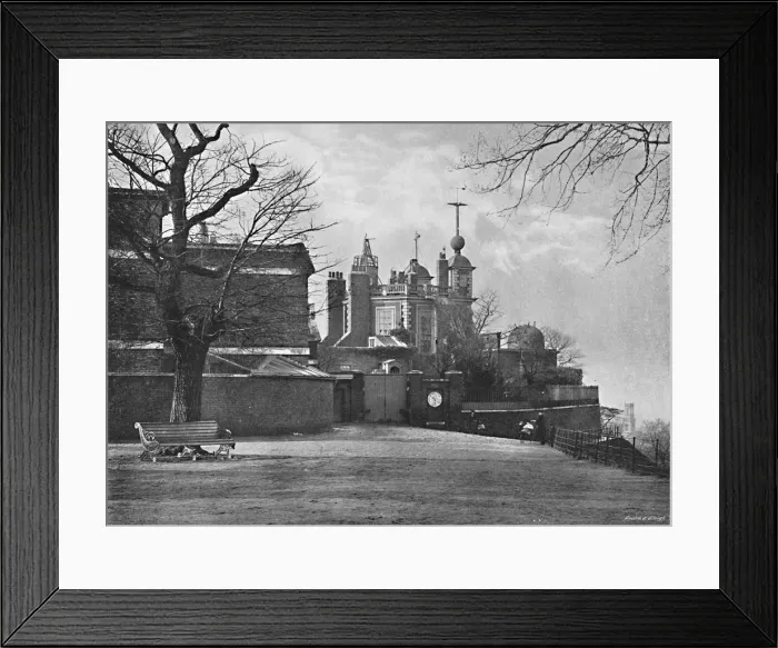 Framed Print : Greenwich Observatory, c1896. Artist: Poulton & Co Framed Print : Greenwich Observatory, c1896. Artist: Poulton & Co