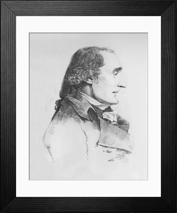 Framed Print : Bennet Langton (b. 1737- d. 1801), 1907 Framed Print : Bennet Langton (b. 1737- d. 1801), 1907