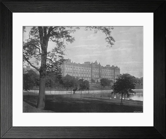 Framed Print : Buckingham Palace, c1896 Framed Print : Buckingham Palace, c1896