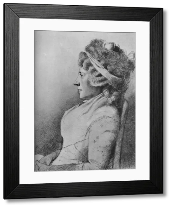Framed Print : Hester Lynch Piozzi (b. 1741, d. 1821), 1907 Framed Print : Hester Lynch Piozzi (b. 1741, d. 1821), 1907