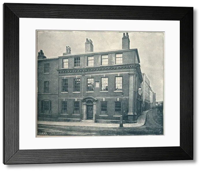 Framed Print : Edmund Hectors House: The Old Square, Birmingham, 1907 Framed Print : Edmund Hectors House: The Old Square, Birmingham, 1907