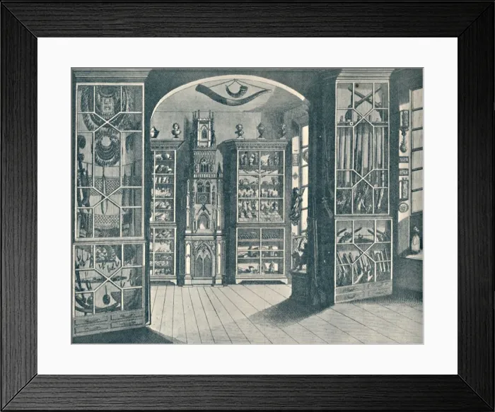 Framed Print : Richard Greens Museum at Lichfield, 1907 Framed Print : Richard Greens Museum at Lichfield, 1907