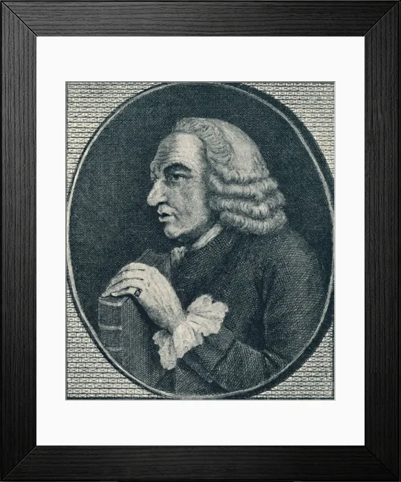 Framed Print : John Ellis (b. 1698 d. 1791), 1907 Framed Print : John Ellis (b. 1698 d. 1791), 1907
