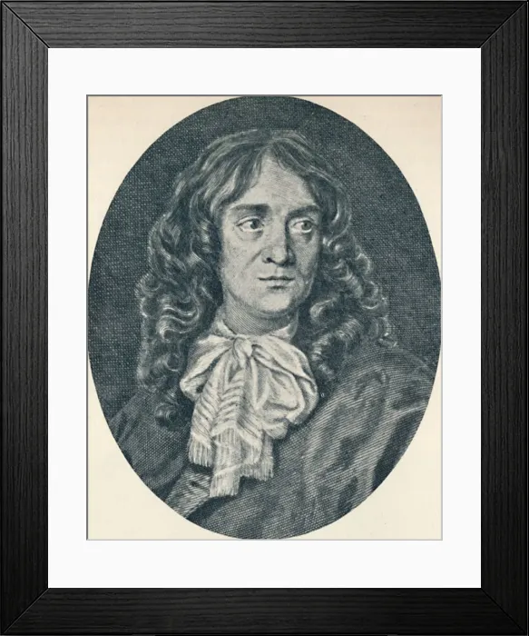 Framed Print : Thomas Flatman (b. 1637, d. 1688), 1907 Framed Print : Thomas Flatman (b. 1637, d. 1688), 1907