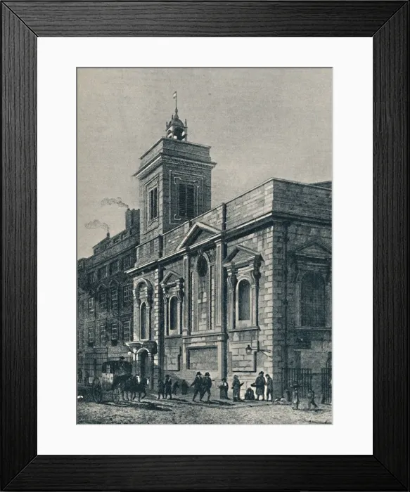 Framed Print : St. Mildreds Church, and the Poultry, 1907 Framed Print : St. Mildreds Church, and the Poultry, 1907