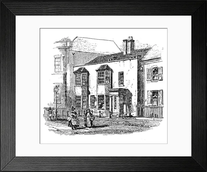 Framed Print : Johnsons Residence at Brightelmstone, 1907 Framed Print : Johnsons Residence at Brightelmstone, 1907