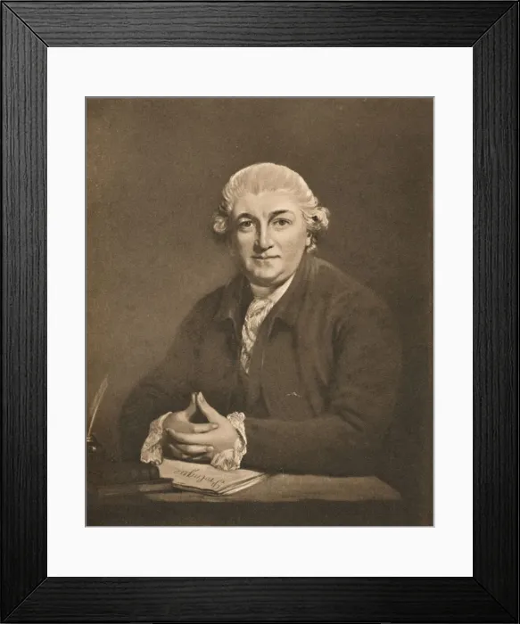 Framed Print : David Garrick. (b. 1717, d. 1779), 1907 Framed Print : David Garrick. (b. 1717, d. 1779), 1907