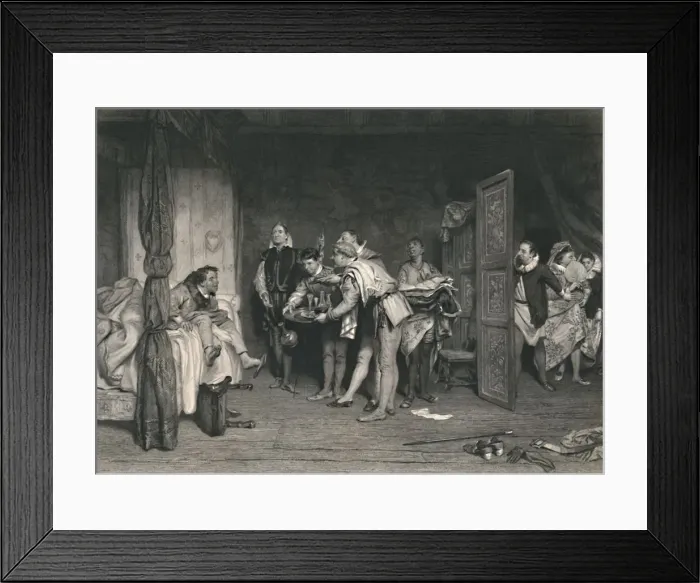 Framed Print : Christopher Sly (Taming of the Shrew), c1870. Artist: Charles W Sharpe Framed Print : Christopher Sly (Taming of the Shrew), c1870. Artist: Charles W Sharpe