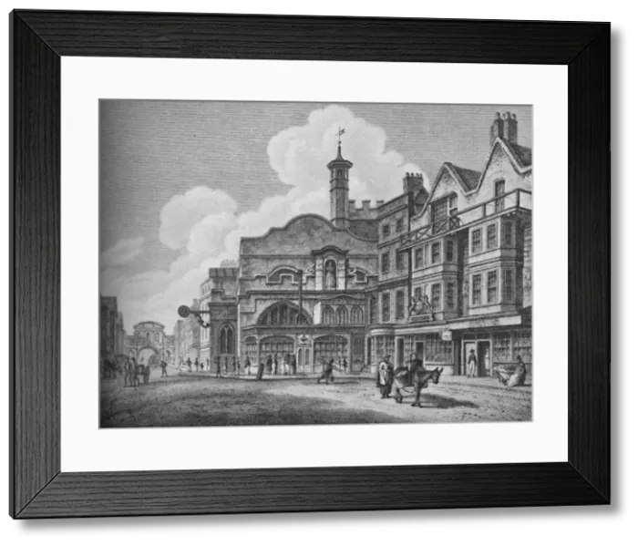 Framed Print : Fleet Street in the Eighteenth Century, 1907 Framed Print : Fleet Street in the Eighteenth Century, 1907