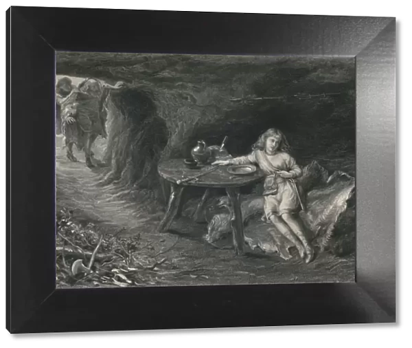 Imogen in the Cave (Cymbeline), c1870. Artist: David Desvachez