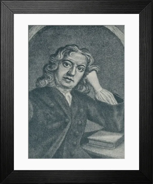 Framed Print : George Psalmanazar (b. (?) 1679, d. 1763), 1907 Framed Print : George Psalmanazar (b. (?) 1679, d. 1763), 1907