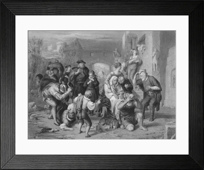 Framed Print : The Seven Ages of Man (As You Like It), c1870. Artist: H Bourne Framed Print : The Seven Ages of Man (As You Like It), c1870. Artist: H Bourne