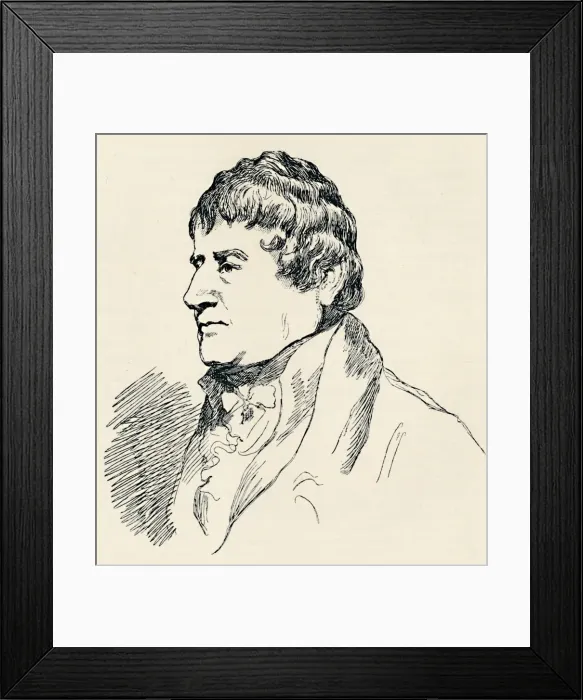 Framed Print : Sir Charles Blagden (b, 1748, d. 1820), 1907 Framed Print : Sir Charles Blagden (b, 1748, d. 1820), 1907