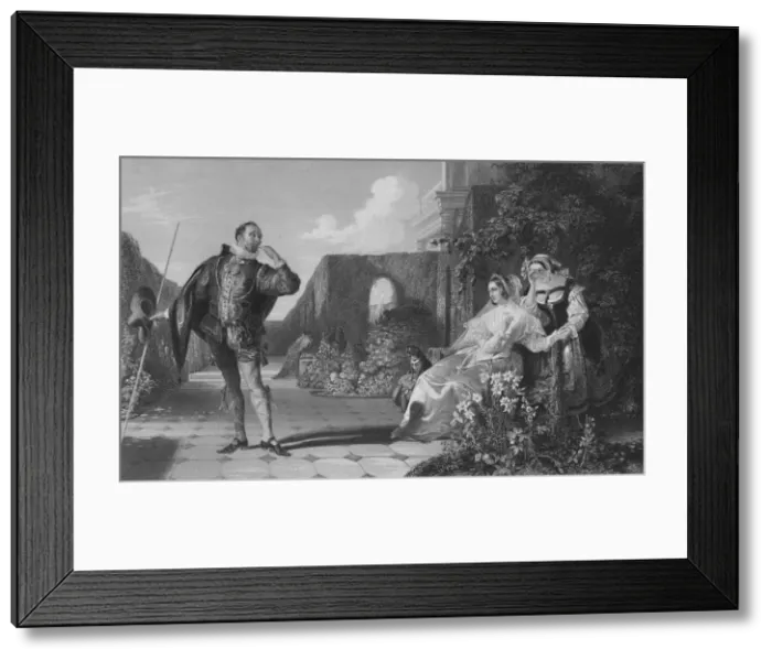 Framed Print : Malvolio, c1870. Artist: R Staines Framed Print : Malvolio, c1870. Artist: R Staines