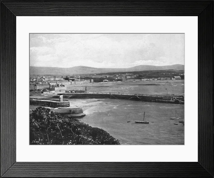 Framed Print : Douglas, Isle of Man, c1896. Artist: Chester Vaughan Framed Print : Douglas, Isle of Man, c1896. Artist: Chester Vaughan