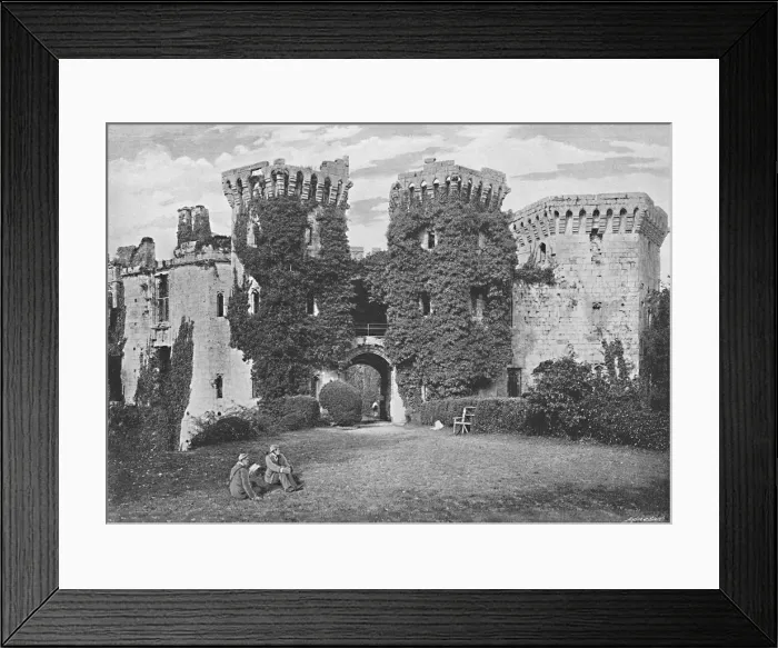 Framed Print : Raglan Castle: The Gateway, c1896. Artist: GW Wilson and Company Framed Print : Raglan Castle: The Gateway, c1896. Artist: GW Wilson and Company