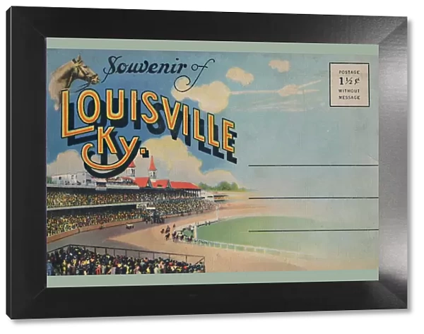 Souvenir of Louisville Ky. 1942. Artist: Caufield & Shook
