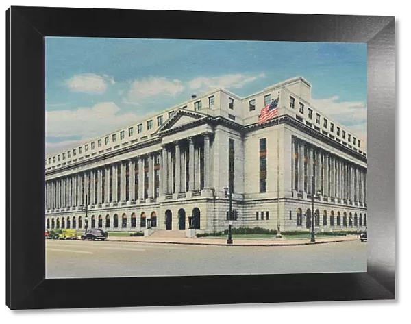 U. S. Post Office, 1942. Artist: Caufield & Shook
