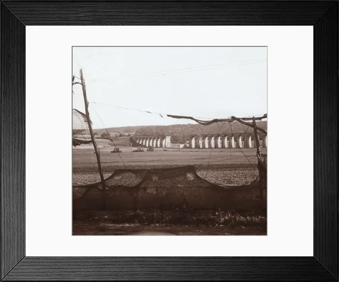 Framed Print : Dannemarie Viaduct, northern France, c1914-c1918 Framed Print : Dannemarie Viaduct, northern France, c1914-c1918
