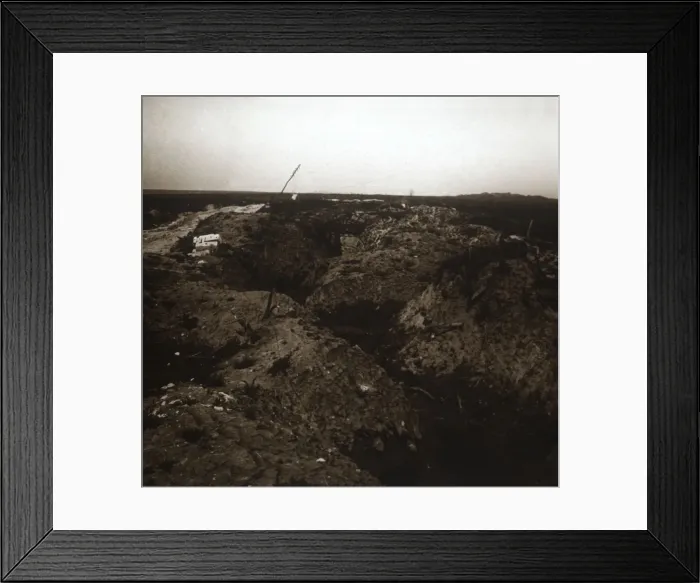 Framed Print : Battlefield, Craonne, northern France, c1914-c1918 Framed Print : Battlefield, Craonne, northern France, c1914-c1918