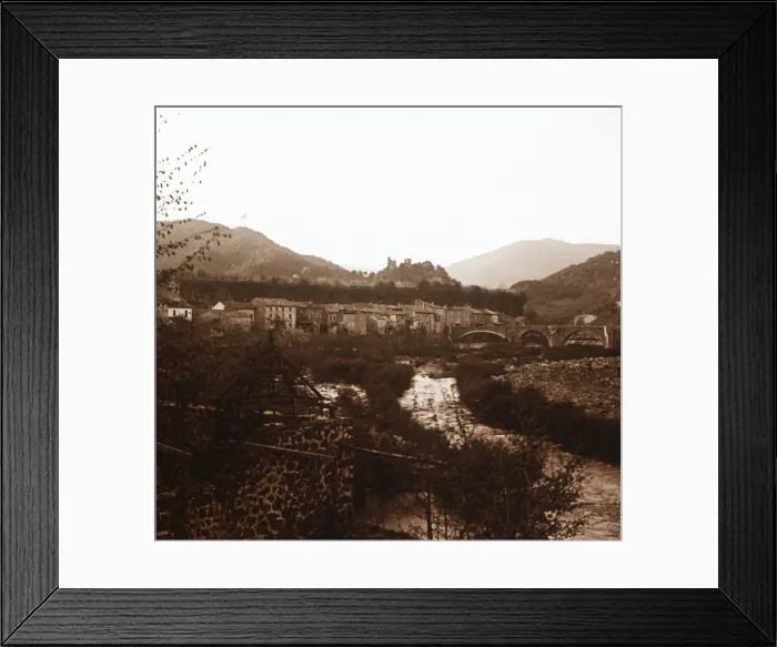 Framed Print : Landscape, Alsace, c1914-c1918 Framed Print : Landscape, Alsace, c1914-c1918