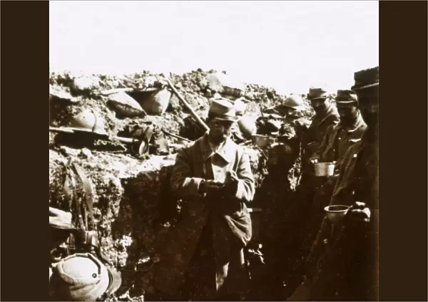 Front line trenches, c1914-c1918