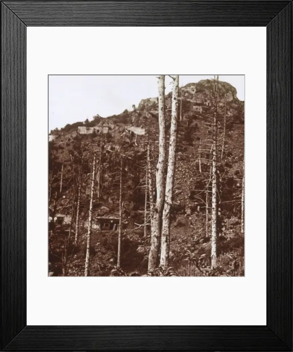 Framed Print : German lines, c1914-c1918 Framed Print : German lines, c1914-c1918