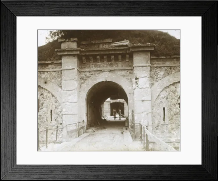 Framed Print : Fort de Brimont, Reims, northern France, c1914-c1918 Framed Print : Fort de Brimont, Reims, northern France, c1914-c1918