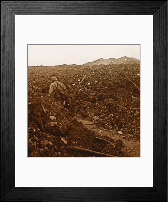 Framed Print : Craonne, northern France, c1914-c1918 Framed Print : Craonne, northern France, c1914-c1918