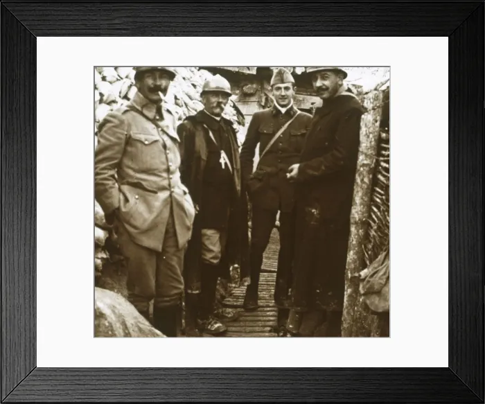 Framed Print : Beausejour Fort, northern France, c1914-c1918 Framed Print : Beausejour Fort, northern France, c1914-c1918