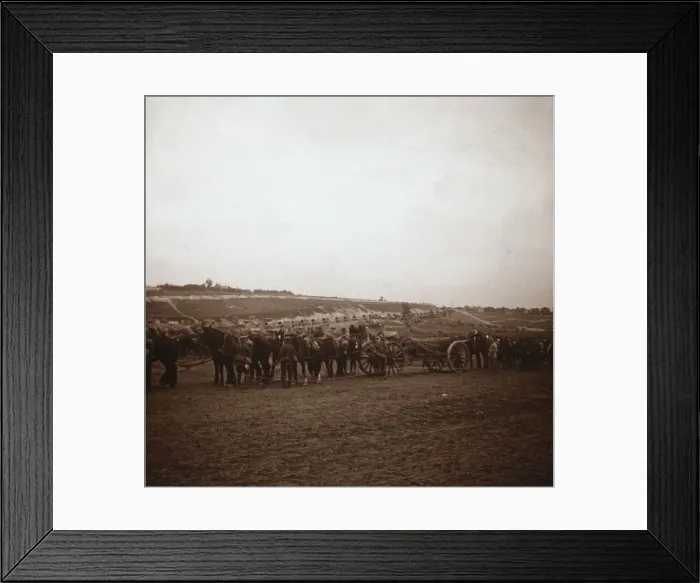 Framed Print : Artillery, Genicourt, northern France, c1914-c1918 Framed Print : Artillery, Genicourt, northern France, c1914-c1918
