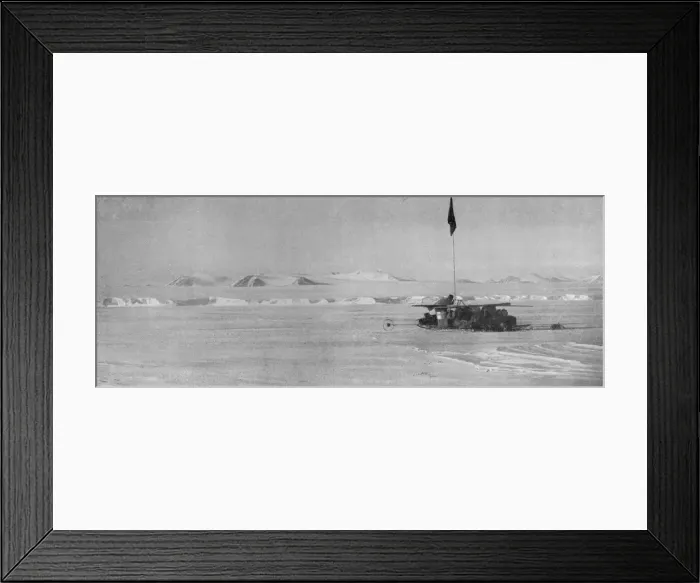 Framed Print : The Wilson Piedmont Glacier, Showing the Continuous Ice Cliffs, c1911, (1913) Framed Print : The Wilson Piedmont Glacier, Showing the Continuous Ice Cliffs, c1911, (1913)