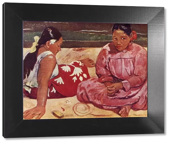 Tahitian Women, 1936. Artist: Paul Gauguin